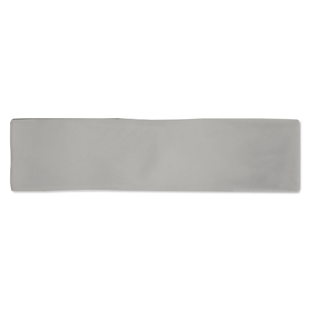 Kakel Luxe Basic Ljusgrå Blank 7.5x30 cm