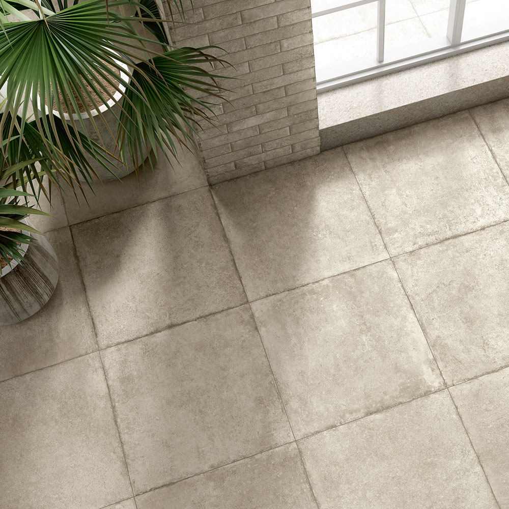 Klinker Shadestone Gråbeige Matt 61x61 cm