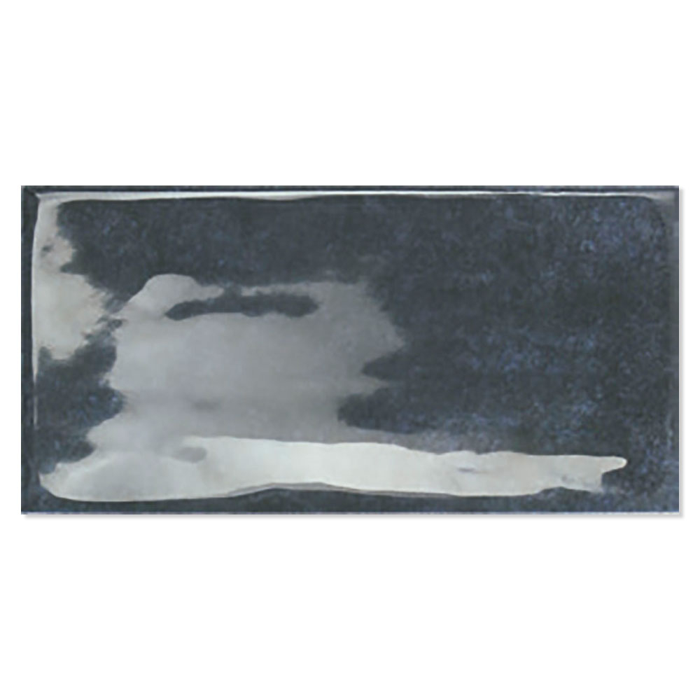 Kakel Earth Atlantic Blå Blank Mix 7.5x15 cm